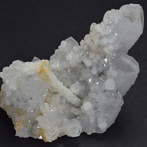 Quartz with growth phantoms, Calcite