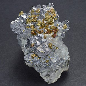 Spinel Law Twin Galena, Chalcopyrite, Quartz, Calcite