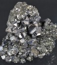 Truncated Galena, Iridescent Sphalerite, Pyrite, Calcite