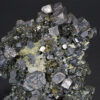 Truncated Galena, Iridescent Sphalerite, Pyrite, Calcite