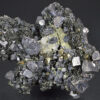 Truncated Galena, Iridescent Sphalerite, Pyrite, Calcite