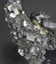Truncated Galena, Iridescent Sphalerite, Pyrite, Calcite
