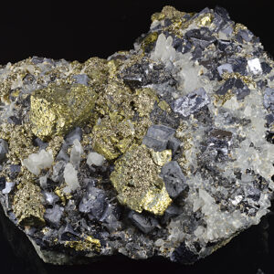 Chalcopyrite, Pyrite, Galena, Sphalerite, Quartz