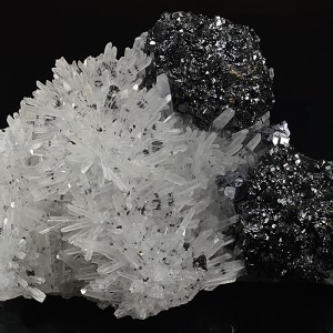 Quartz, Sphalerite, Galena, Chalcopyrite
