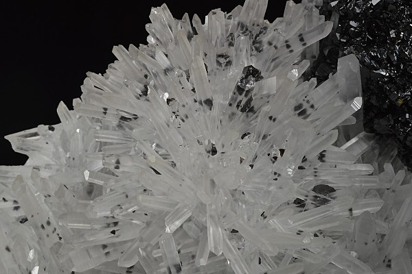 Quartz, Sphalerite, Galena, Chalcopyrite