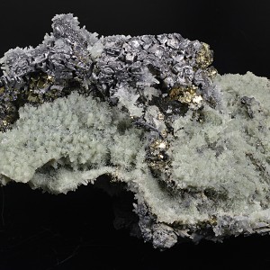 Galena, Pyrite, Chalcopyrite, Quartz, Sphalerite
