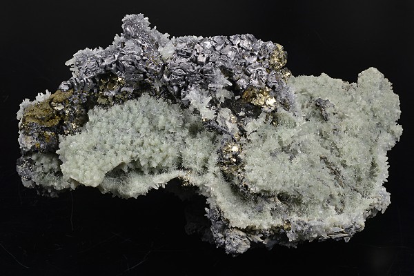 Galena, Pyrite, Chalcopyrite, Quartz, Sphalerite