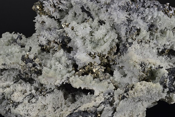 Galena, Pyrite, Chalcopyrite, Quartz, Sphalerite