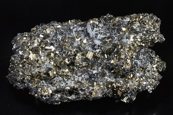 Pyrite, Sphalerite, Galena, Calcite