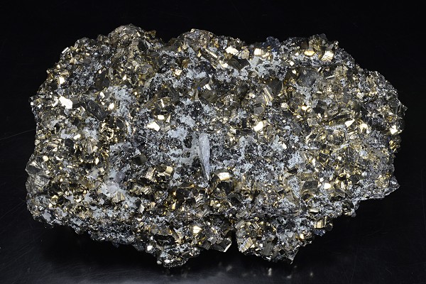 Pyrite, Sphalerite, Galena, Calcite