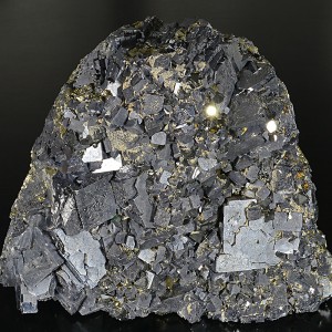 Truncated Galena, Sphalerite, Pyrite, Chalcopyrite