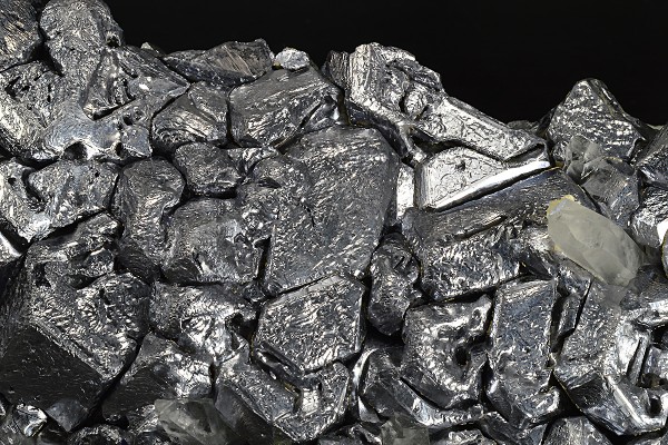 Twinned Galena, Quartz, Sphalerite