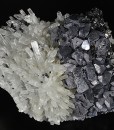 Twinned and truncated Galena, Quartz, Sphalerite