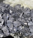 Twinned and truncated Galena, Quartz, Sphalerite