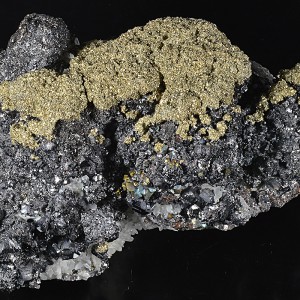 Sphalerite, Pyrite, Galena, Quartz, Chalcopyrite