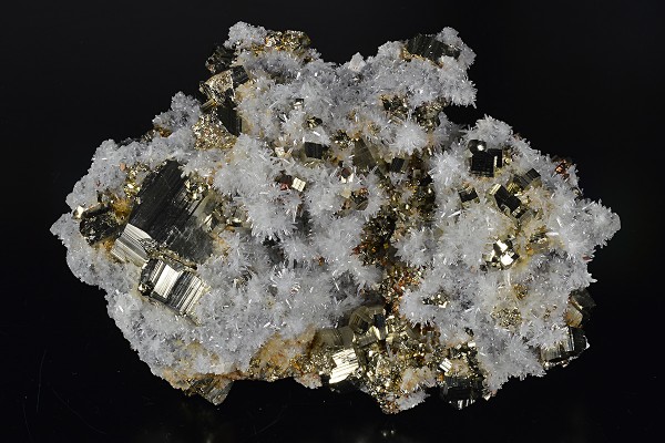 Japan Law Twin Quartz on Pyrite