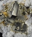 Japan Law Twin Quartz on Pyrite