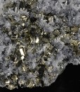 Pyrite, Galena on Japan Law Twin Quartz