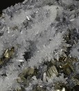 Pyrite, Galena on Japan Law Twin Quartz