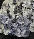 Twinned and truncated Galena, Sphalerite, Quartz