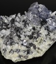 Twinned and truncated Galena, Sphalerite, Quartz