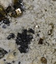 Pyrite, Sphalerite, Quartz, Calcite