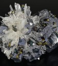 Truncated Galena, Chalcopyrite, Sphalerite, Quartz