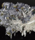 Truncated Galena, Chalcopyrite, Sphalerite, Quartz