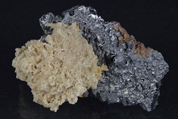 Galena, Quartz, Calcite, Sphalerite