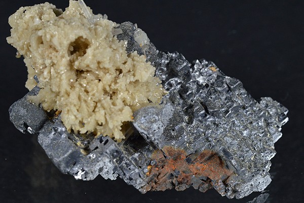 Galena, Quartz, Calcite, Sphalerite