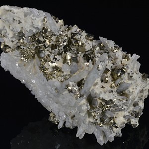 Quartz, Pyrite, Calcite