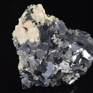Galena, Quartz, Calcite, Sphalerite, Pyrite
