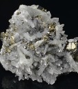 Bi-terminated Quartz, Pyrite, Sphalerite