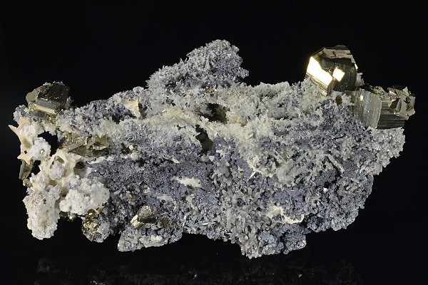 Pyrite, Galena, Quartz, Calcite