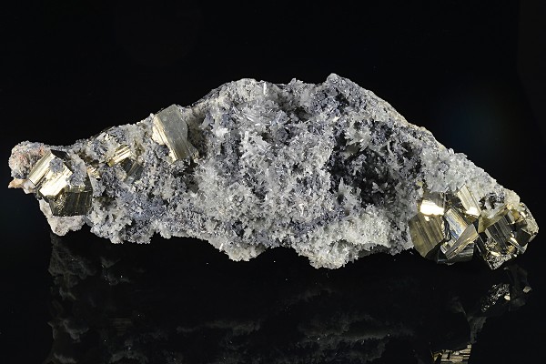 Pyrite, Galena, Quartz, Calcite