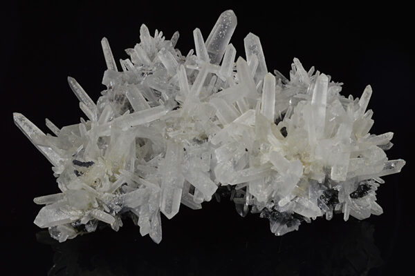 Bi-terminated Quartz, Galena, Sphalerite