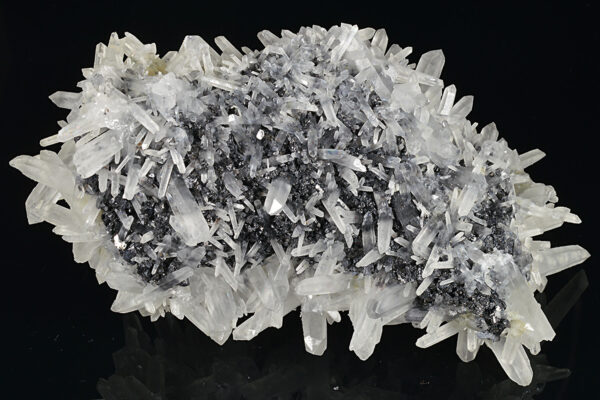 Bi-terminated Quartz, Galena, Sphalerite