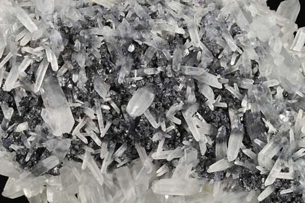 Bi-terminated Quartz, Galena, Sphalerite