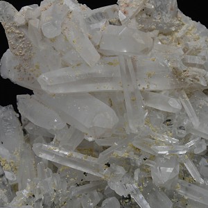 Quartz with Calcite and Sphalerite inclusions