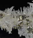 Pyrite on Quartz