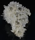 Pyrite on Quartz
