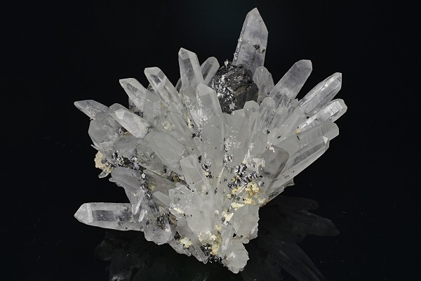 Quartz, Sphalerite, Calcite