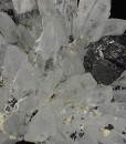 Quartz, Sphalerite, Calcite
