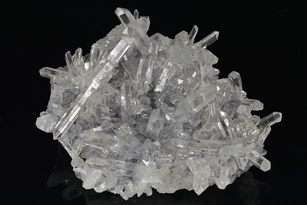 Transparent Quartz crystals