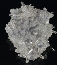 Transparent Quartz crystals