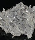 Transparent Quartz crystals