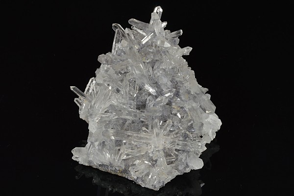 Transparent Quartz crystals