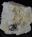 gem Sphalerite var. Cleiophane, Quartz, Galena