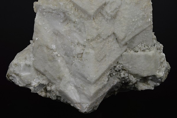Quartz on Calcite