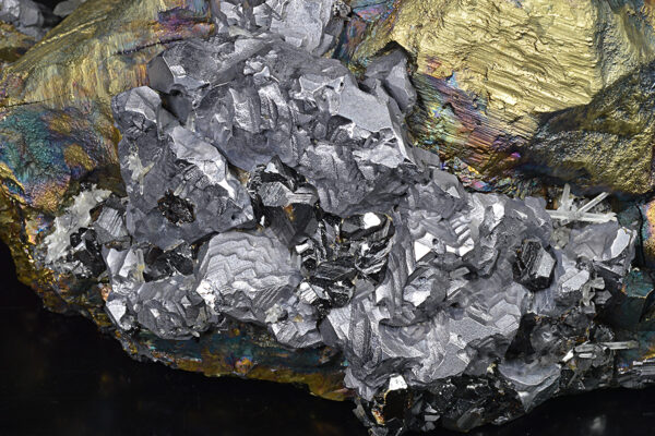 Chalcopyrite, Galena, Sphalerite, Quartz